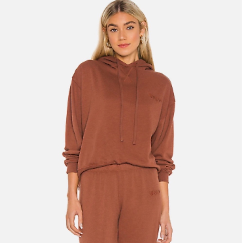 NWT WSLY Bandier XS hooded sweatshirt